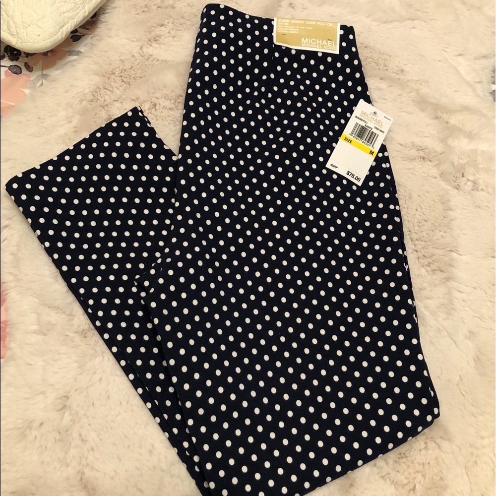 Michael Kors polka dot pants 👖 💙